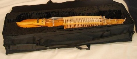 Block-Tasche für Nyckelharpa